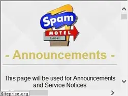 Sites similar to spammotel.com