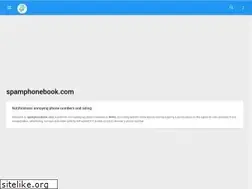Sites similar to spamphonebook.com