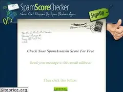 Sites similar to spamscorechecker.com