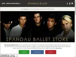 Sites similar to spandauballetstore.com