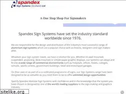 Sites similar to spandexsignsystems.co.uk