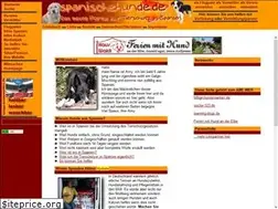Sites similar to spanischehunde.de