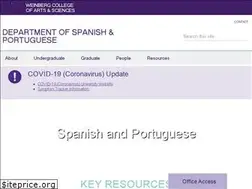 Sites similar to spanish-portuguese.northwestern.edu