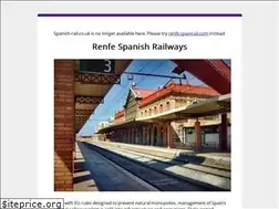 Sites similar to spanish-rail.co.uk