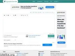 Sites similar to spanishchecker.com