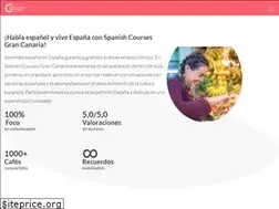 Sites similar to spanishcoursesgrancanaria.com