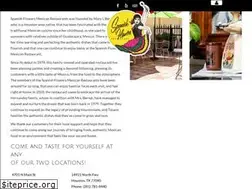 Sites similar to spanishflowersrestaurants.com