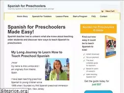 Sites similar to spanishforpreschoolers.com