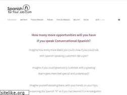 Sites similar to spanishforyourjob.com