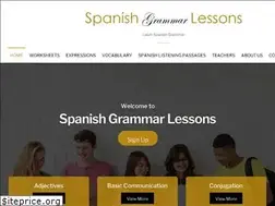 Sites similar to spanishgrammarlessons.com