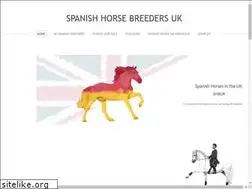 Sites similar to spanishhorsebreedersuk.co.uk