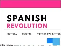 Sites similar to spanishrevolution.org