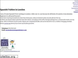 Sites similar to spanishteacher.london