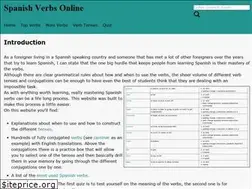 Sites similar to spanishverbsonline.com