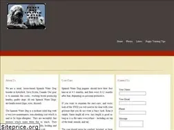 Sites similar to spanishwaterdog.ca