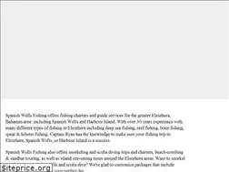 Sites similar to spanishwellsfishing.com