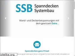 Sites similar to spanndecken.de