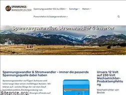 Sites similar to spannungswandler-12v-230v.de