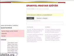 Sites similar to spanyol-magyar-szotar.hu