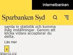 Sites similar to sparbankensyd.se