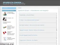 Sites similar to sparbuch-zinsen.com
