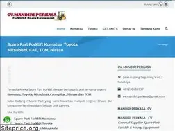 Sites similar to sparepartforklift.co.id