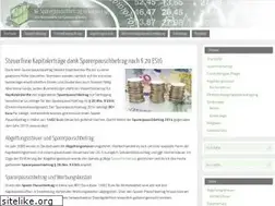 Sites similar to sparerpauschbetrag.com