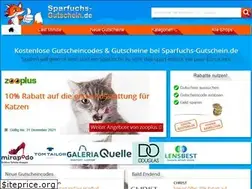 Sites similar to sparfuchs-gutschein.de