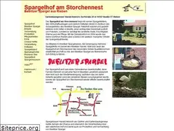 Sites similar to spargelhof-am-storchennest.de