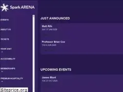 Sites similar to sparkarena.co.nz