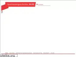 Sites similar to sparkassengeschichtsblog.de