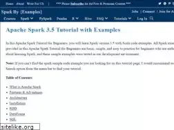 Sites similar to sparkbyexamples.com