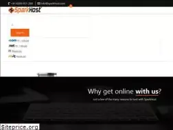 Sites similar to sparkhost.in