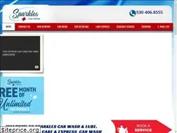Sites similar to sparklescarwashlube.com
