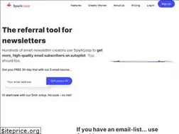 Sites similar to sparkloop.app