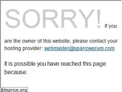 Sites similar to sparrowsrum.com