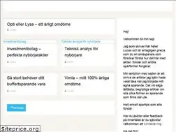 Sites similar to sparsajten.se