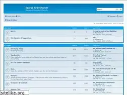 Sites similar to sparsegreymatter.com