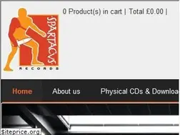 Sites similar to spartacusrecords.com