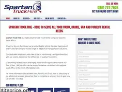 Sites similar to spartantruckhire.co.za