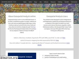 Sites similar to spatialanalysisonline.com