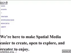 Sites similar to spatialmedialab.org