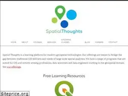 Sites similar to spatialthoughts.com