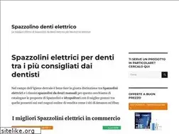 Sites similar to spazzolinodentielettrico.it