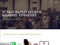 Sites similar to spbcmemphis.org