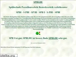 Sites similar to spbi.de