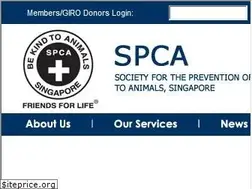 Sites similar to spca.org.sg