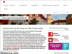 Sites similar to spd-fuerstenwalde.de