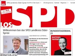 Sites similar to spd-oder-spree.de