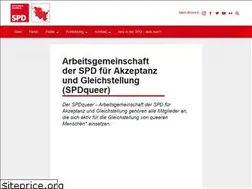 Sites similar to spdqueersh.de